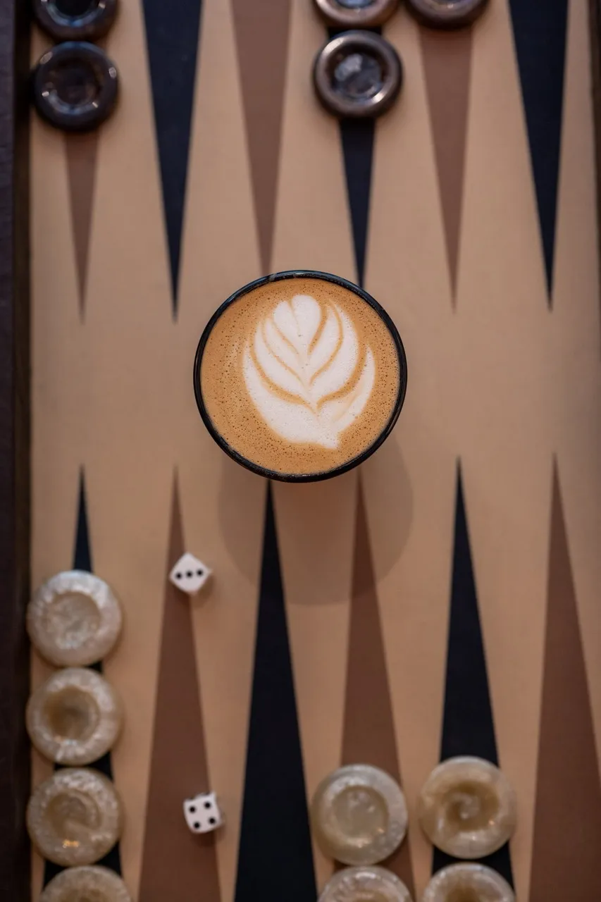 Sip & Savor — 7 Spring backgammon cafe Nolita NYC